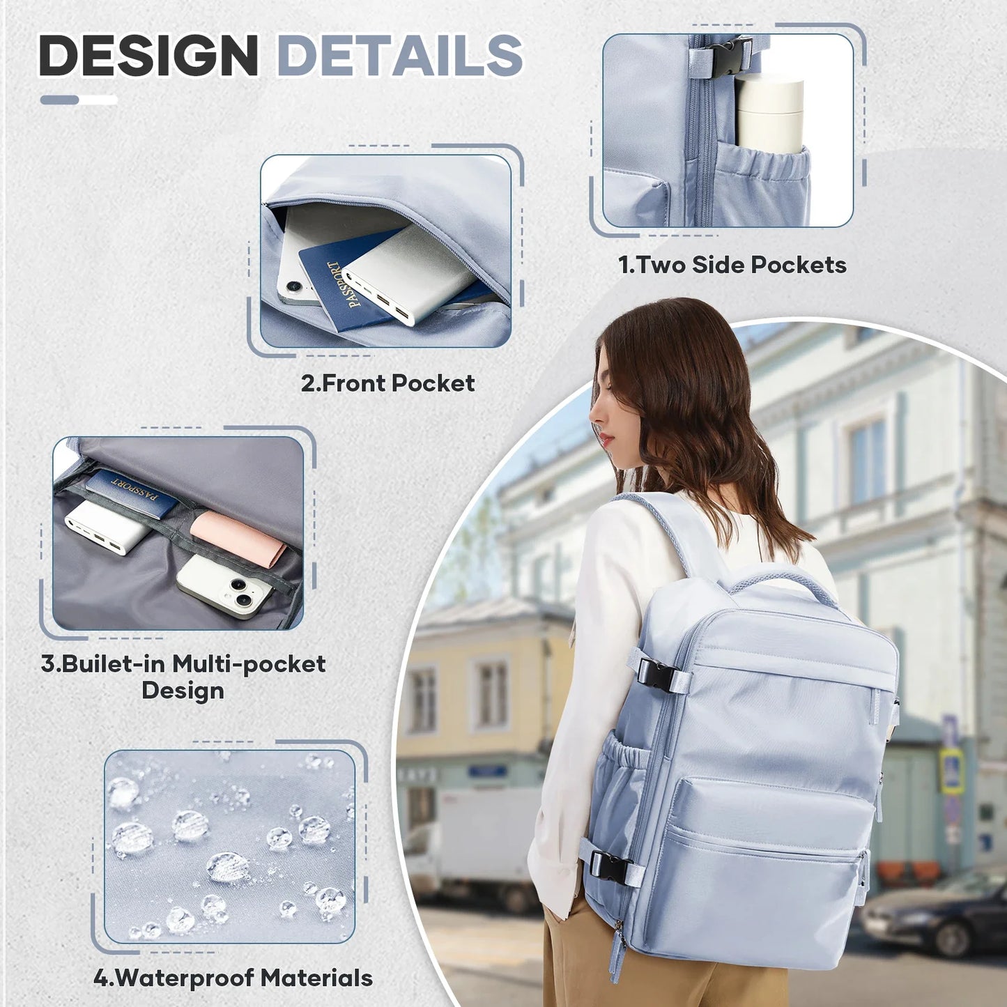Vacuum compressed Backpack-vacuum pump included