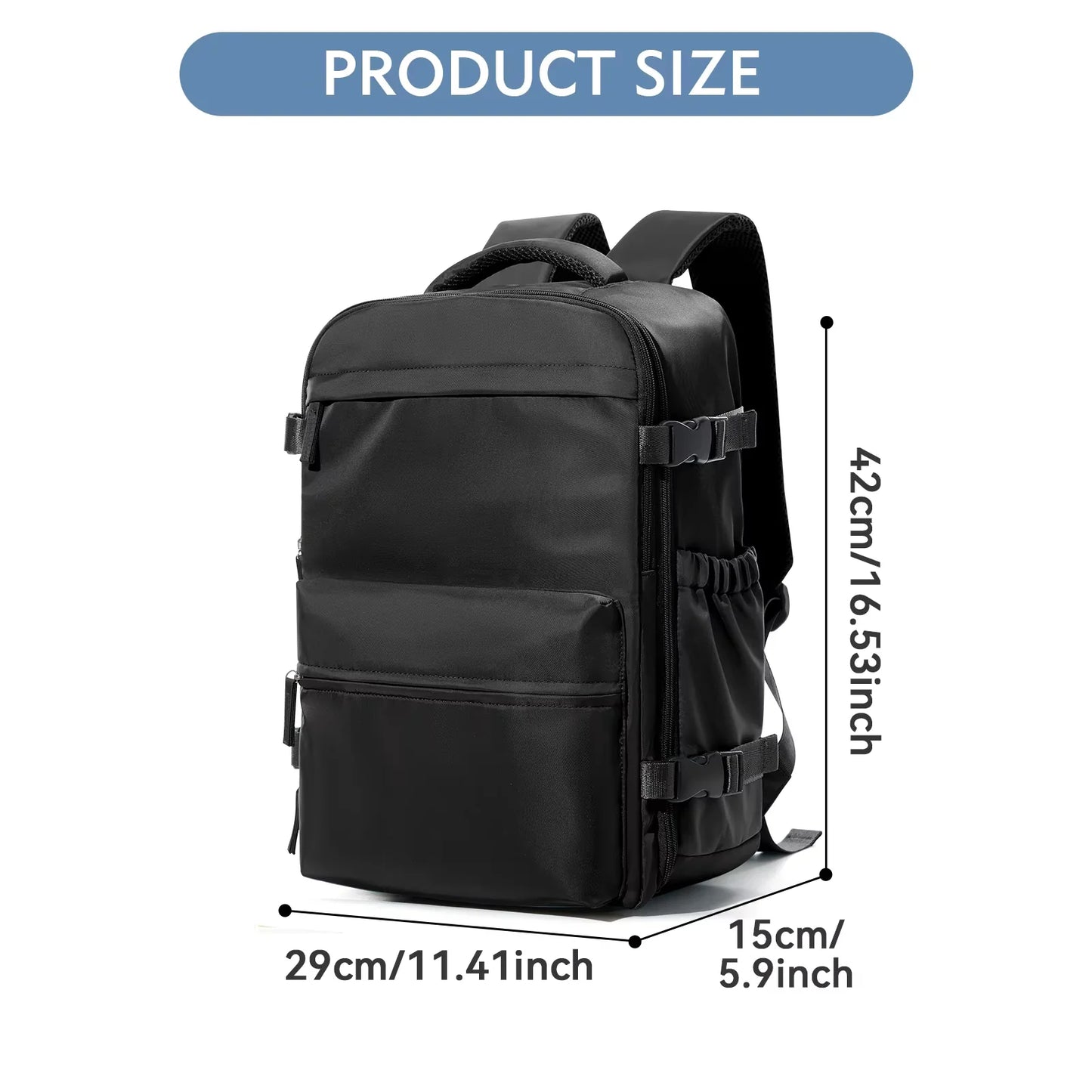 Vacuum compressed Backpack-vacuum pump included