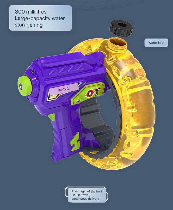2025 New Energy Ring Electric Water Gun