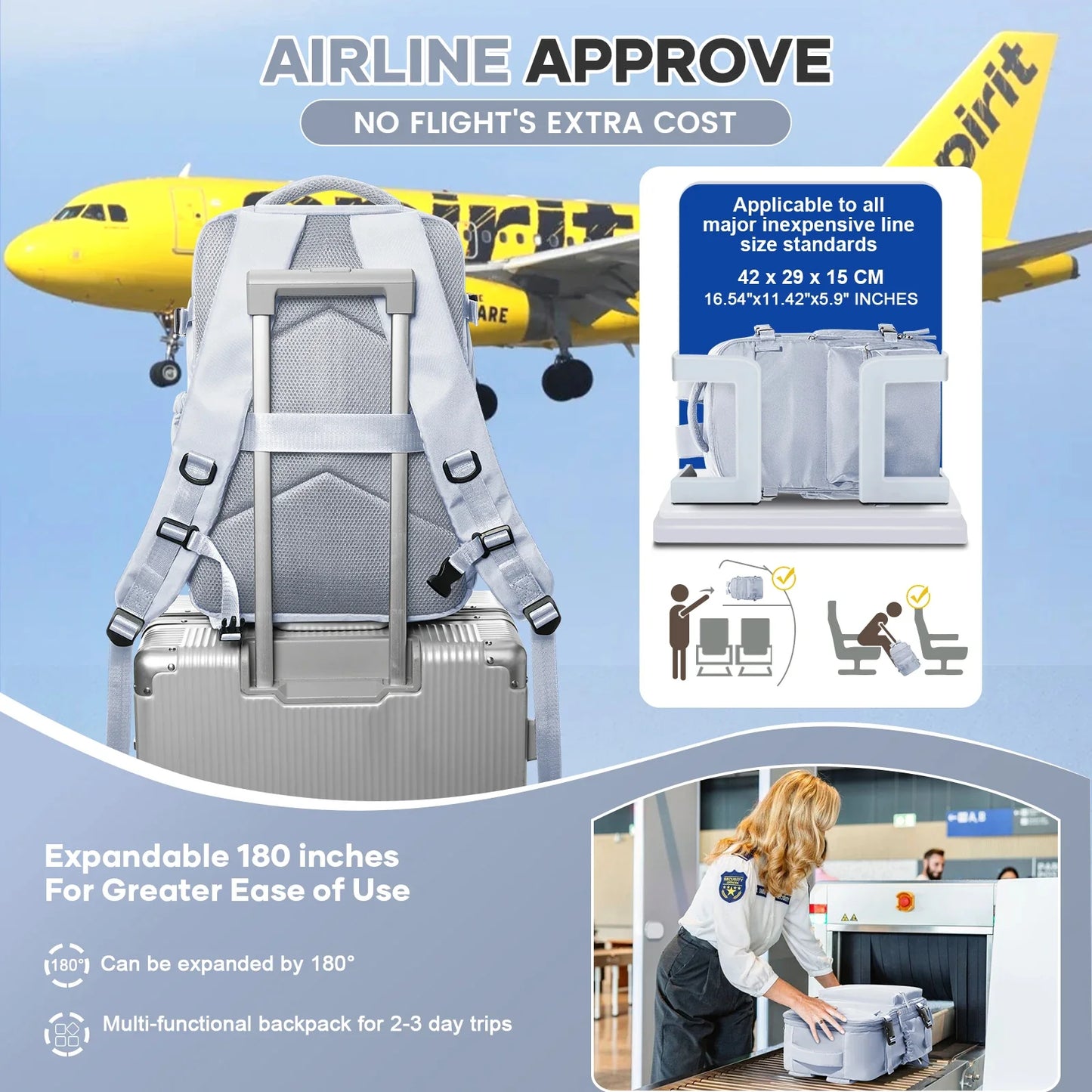 Vacuum compressed Backpack-vacuum pump included