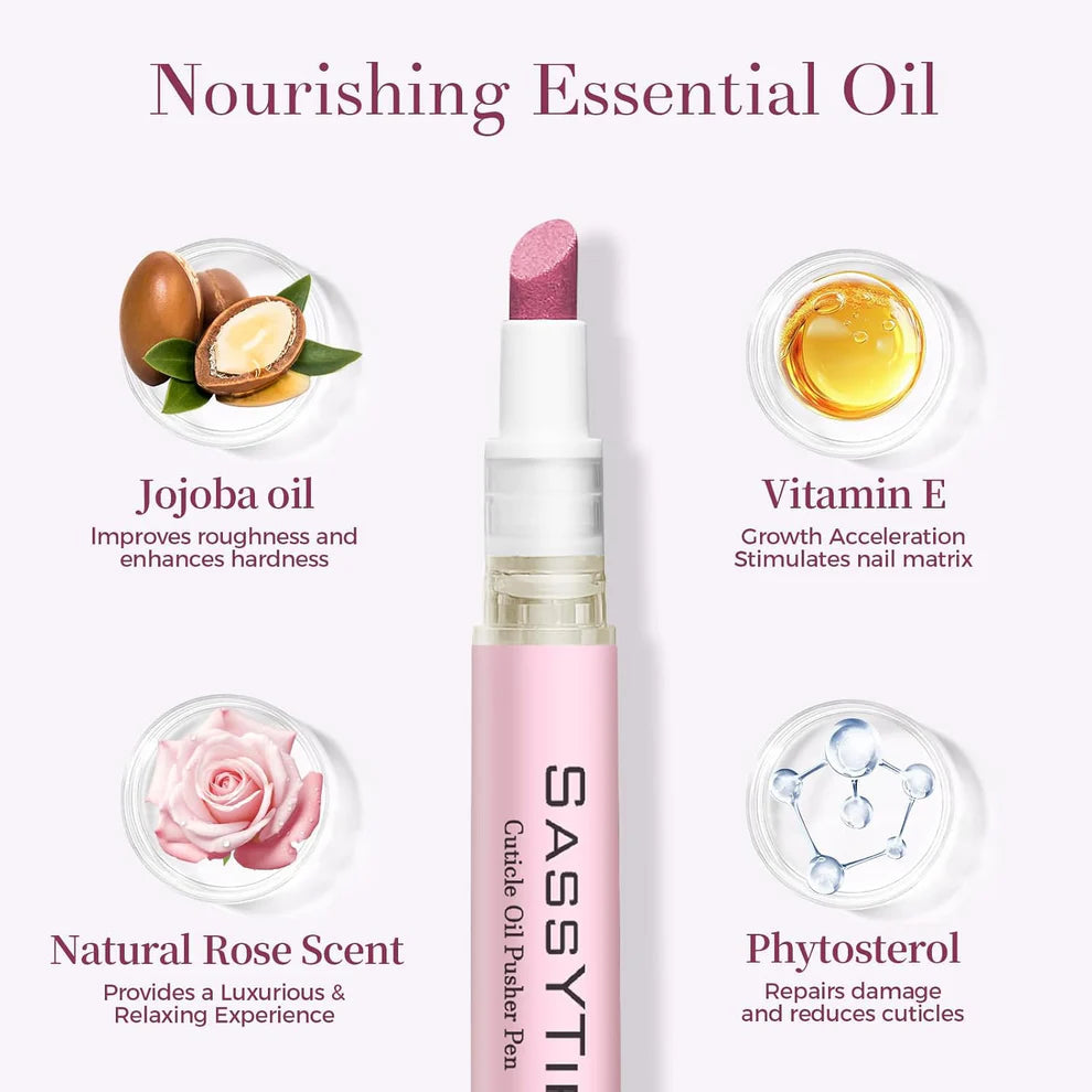 Cuticle Oil Pen and Pusher
