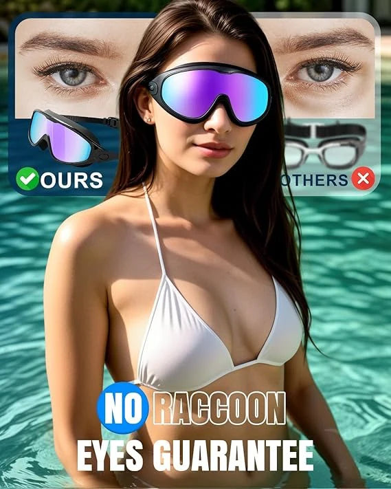 Wide View Anti Fog & UV Swimming Goggles UNISEX