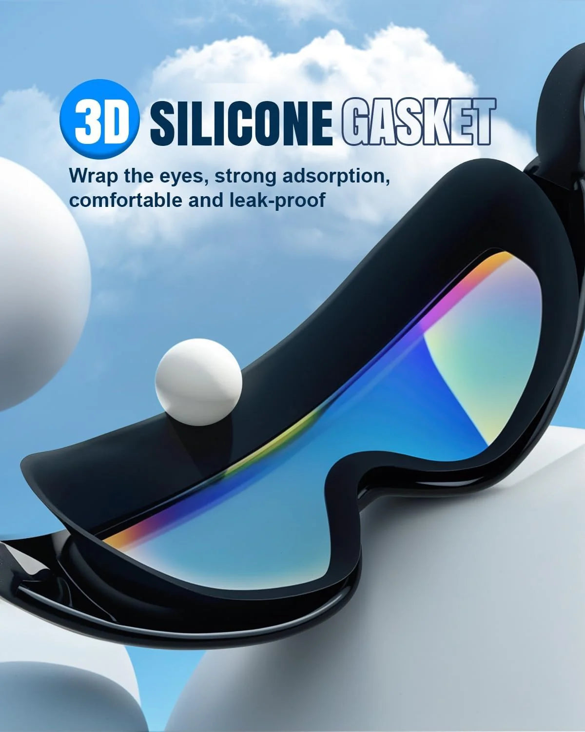Wide View Anti Fog & UV Swimming Goggles UNISEX