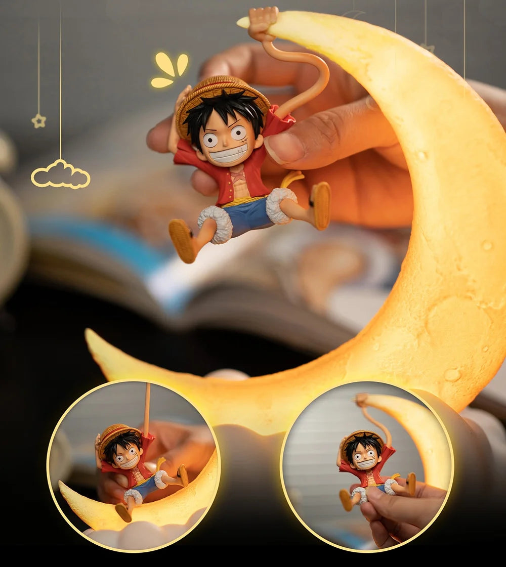 Luffy Crescent Moon Lamp™