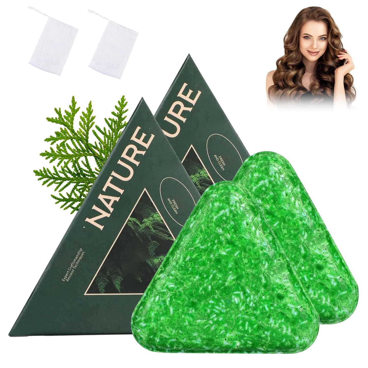 Herbal Heritage™ Leaf Hair Growth Soap