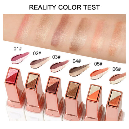 2 Colors Glitter Eye-Shadow Stick Set