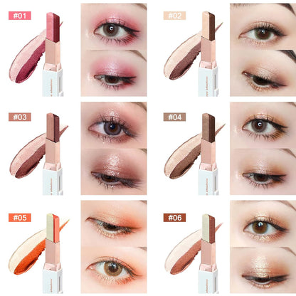 2 Colors Glitter Eye-Shadow Stick Set
