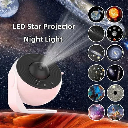 Night Light Galaxy Projector