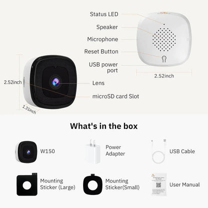 ChroMax 3MP 2K Dual-Band Indoor Security Cam