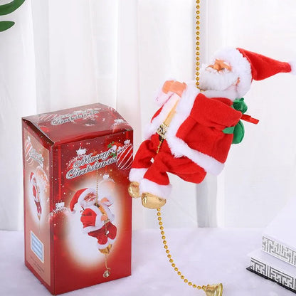 Climbing Santa Claus Musical Toy