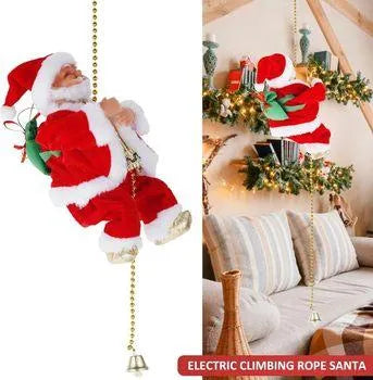 Climbing Santa Claus Musical Toy